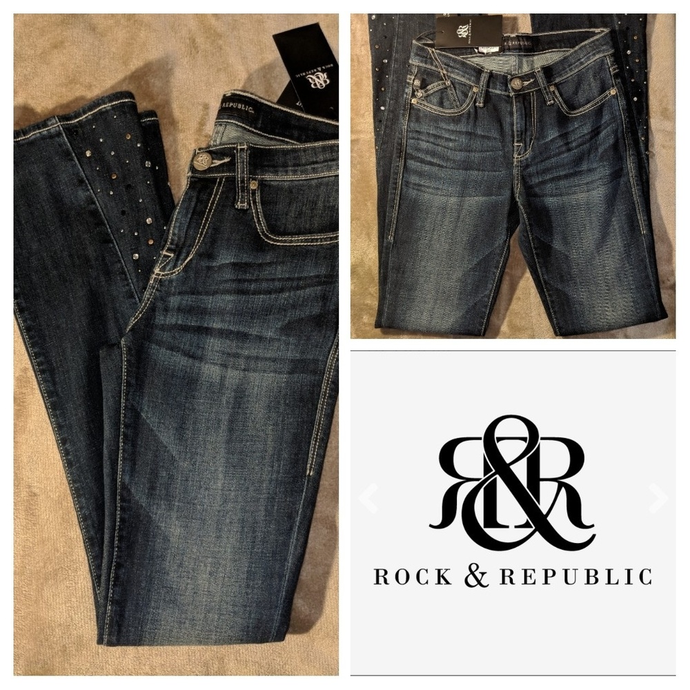 Rock and Republic Midrise Bootcut